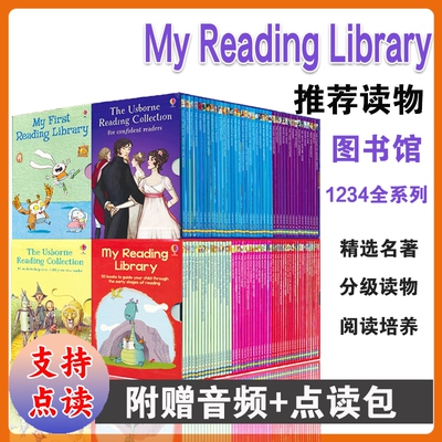 UsborneBeginners历史动物科学自然我的第一二三四个图书馆英文原版绘本MyFirstReadingLibrary分级经典阅读全彩故事书幼儿园点读