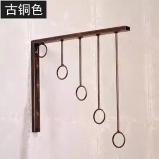 展示架上墙货架衣服架正挂衣架 架服装 铁当当服装 店铁艺服装