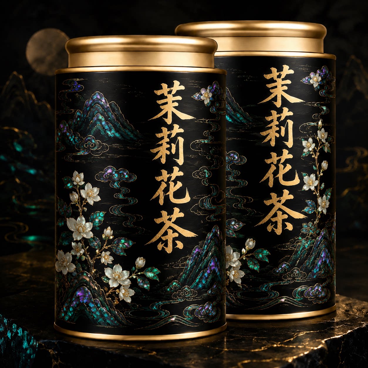 正宗茉莉花茶 广西横县新茶上市国风礼盒装送礼浓香型耐泡茶叶