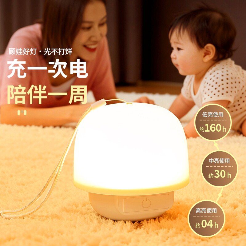 宿舍上铺灯悬挂小夜灯大学寝室床上充电蚊帐内小吊灯护眼学习灯跨