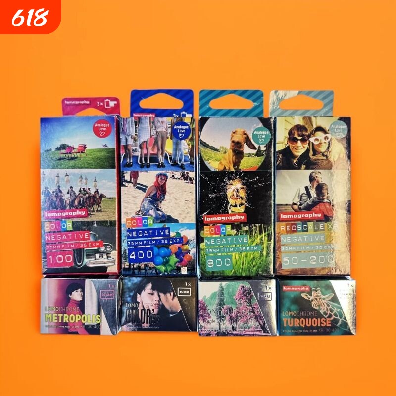 Lomo胶卷Lomography暖色冷色调400彩色135胶片6x6人像6x45风景6x7