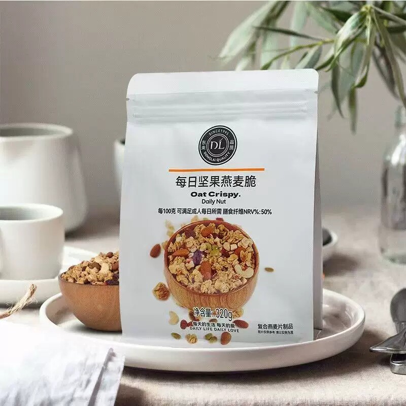 DL/胖东来燕麦脆坚果酸奶草莓饱腹即食早餐【礼盒装】燕麦脆3口味图片