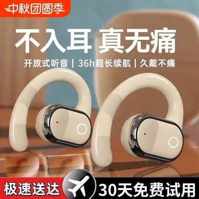 德国耳机蓝牙2025新款骨传导不入耳无线挂耳式运动跑步超长续航