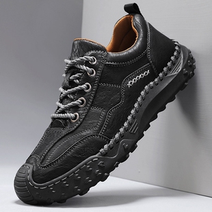 意尔康心选捡漏特价皮鞋男秋冬季软底新款鞋子男士休闲鞋户外