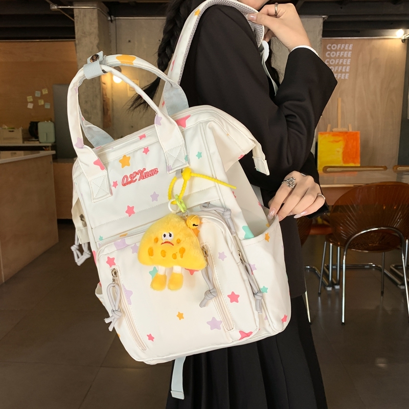 日系ins风书包女高颜值少女背包