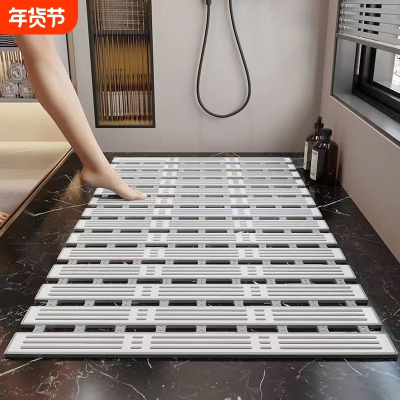 浴室防滑垫淋浴专用地垫老人洗澡脚垫厕所卫生间防水垫子防霉吸盘,居家布艺,家用脚垫,淘宝优惠券,粉丝福利购,淘宝优惠卷