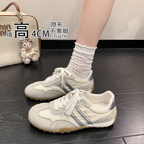 意尔康心选系带百搭2026百搭平底休闲运动鞋复古春秋休闲鞋女鞋板