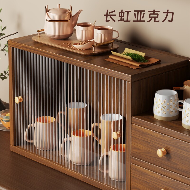 杯架桌面置物架水杯茶杯茶具放置架餐边柜咖啡杯收纳防尘置物架子