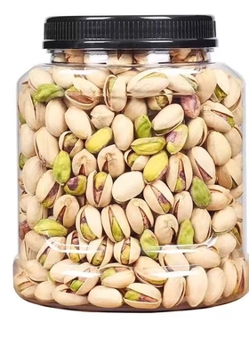 开心果罐装新货自然开口炒货干果坚果零食香脆饱满大颗粒净重130g