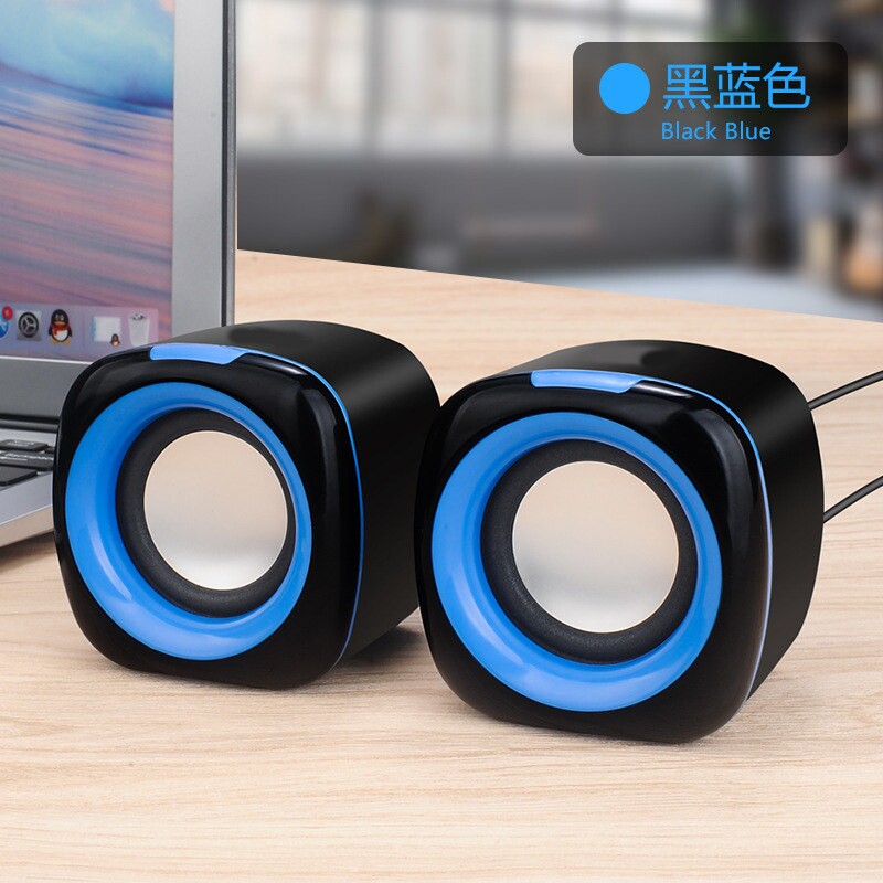 电脑音响音箱台式家用有线超重低音炮小型迷你电竞游戏扬声器喇叭