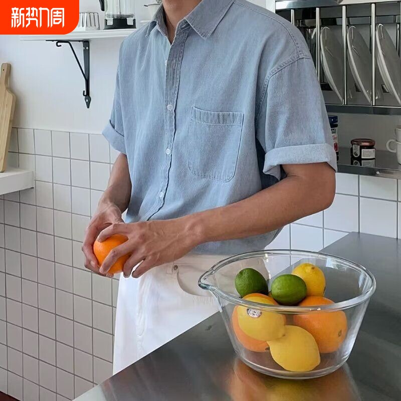 2026复古衬衫男夏装港风学生宽松小众设计感趣味新款男装上衣外穿