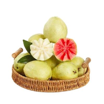 广东软糯奶油芭乐当季新鲜白心芭乐番石榴奶油白肉土芭乐整箱