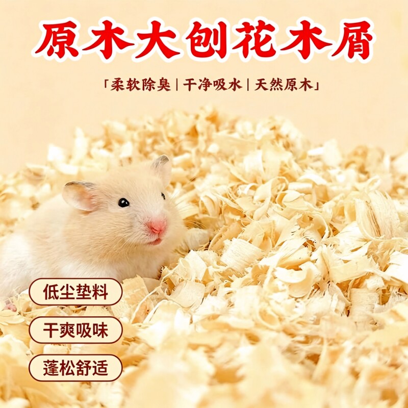仓鼠木屑专用养仓鼠用的垫料无尘图片