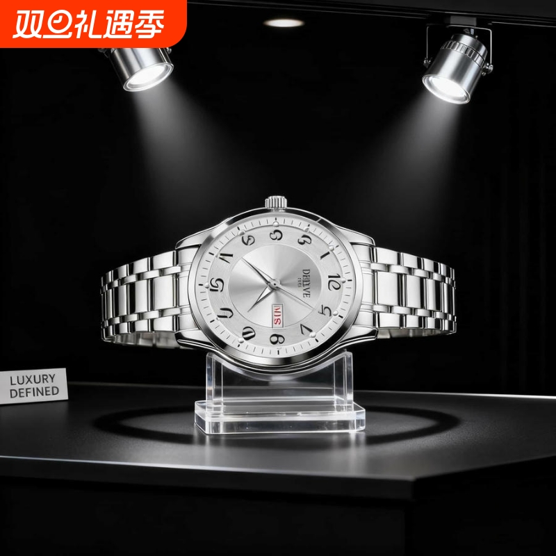 名牌男士手表正品官方旗舰瑞士非机械手表男款2024新款防水石英表