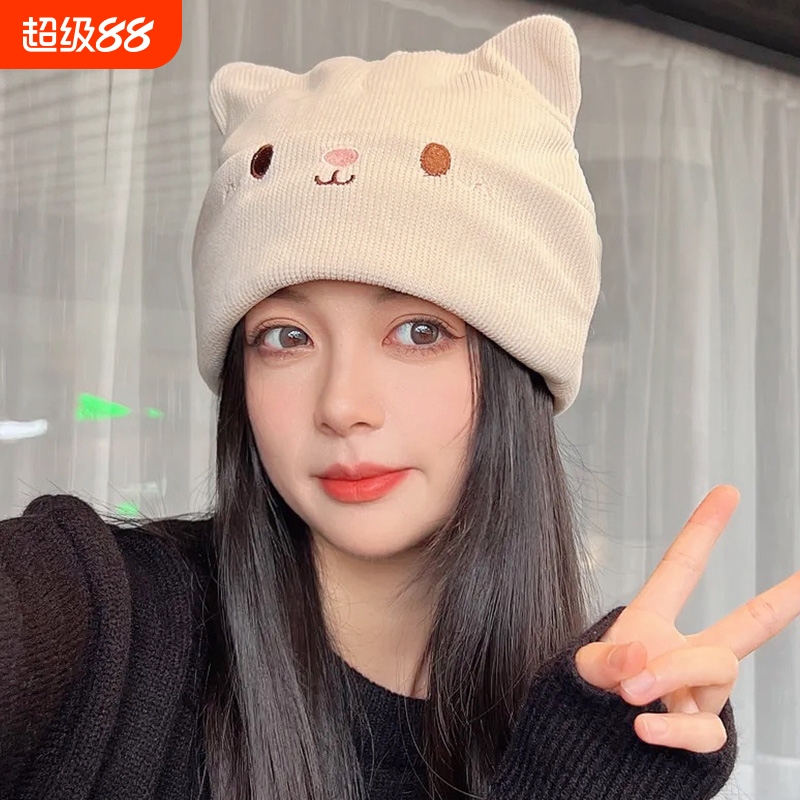 月子帽产后秋冬11月产妇外出防风