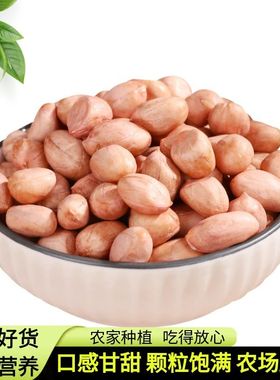 批发花生米南阳白沙生晒干 花生仁工厂直供价格优 饱满无空壳
