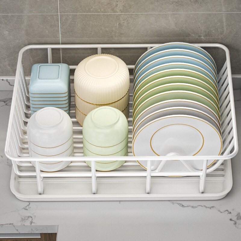 沥水碗盘架厨房碗碟沥水架水槽餐具置物架家用台面碗筷收纳架橱柜