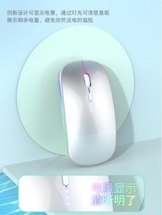 无线鼠标办公电竞游戏静音可充电式 蓝牙男女生适用笔记本电脑滑鼠