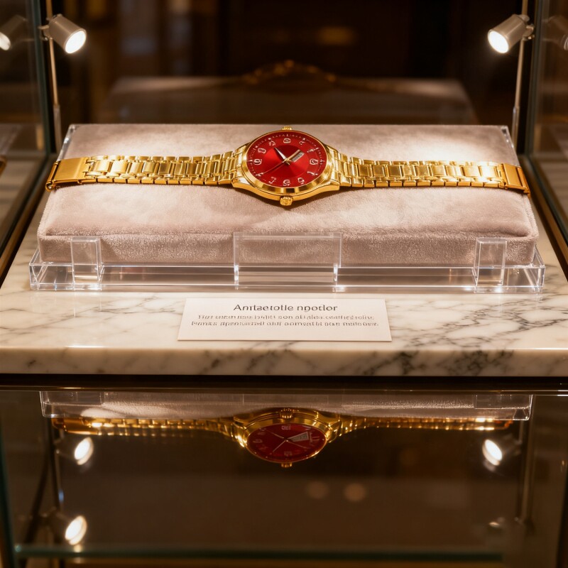 全自动男表手表男款机械风全自动防水数字双日历防水腕表男高级感