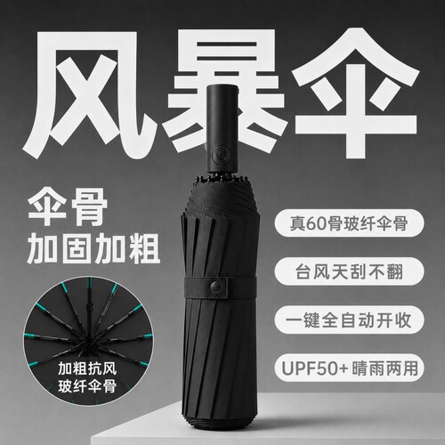 【超50万人加购】自动加大晴雨伞