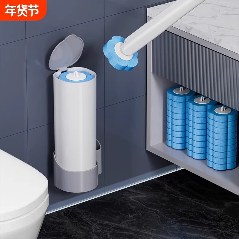 2026新款一次性马桶刷洗厕所刷子家用壁挂卫生间清洁套装可抛式,家庭/个人清洁工具,卫生间用刷,淘宝优惠券,粉丝福利购,淘宝优惠卷