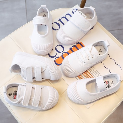 男学校儿童帆布鞋春秋季