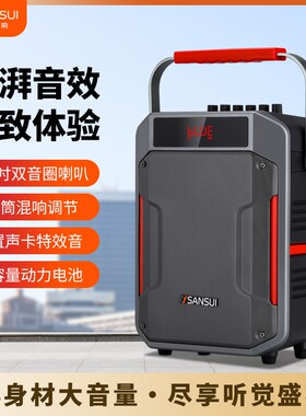 山水SS30无线蓝牙手提音响家用户外广场舞演出超大功率大音量