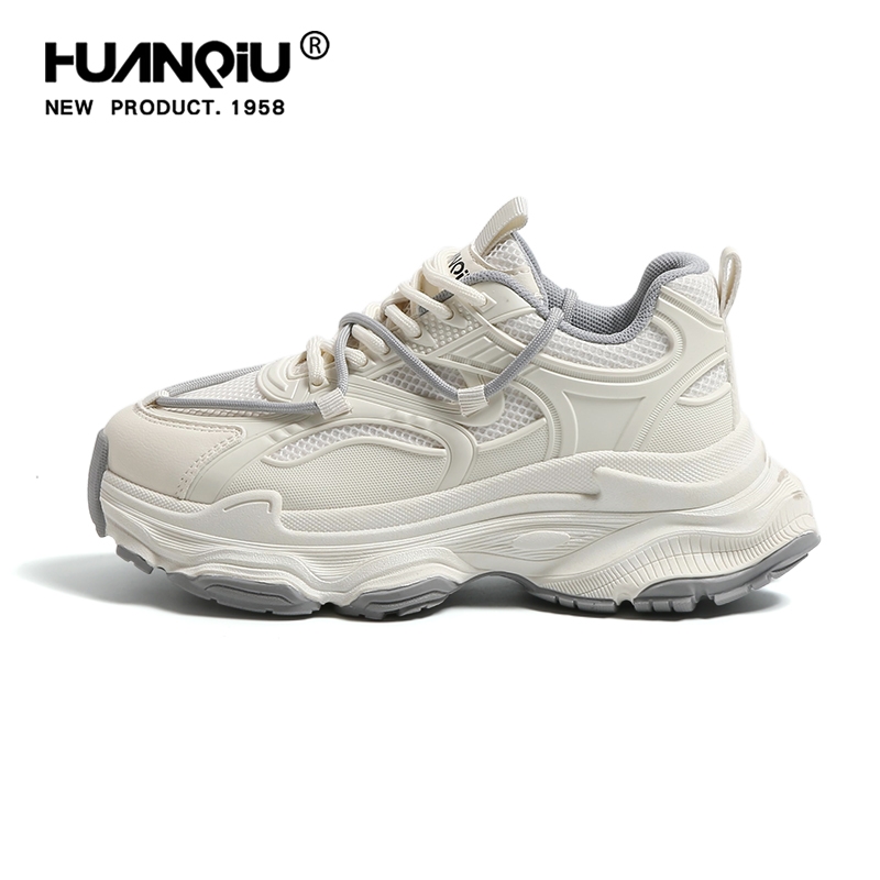 环球厚底增高老爹鞋女款2025秋季新款韩版潮流运动鞋百搭休闲女鞋