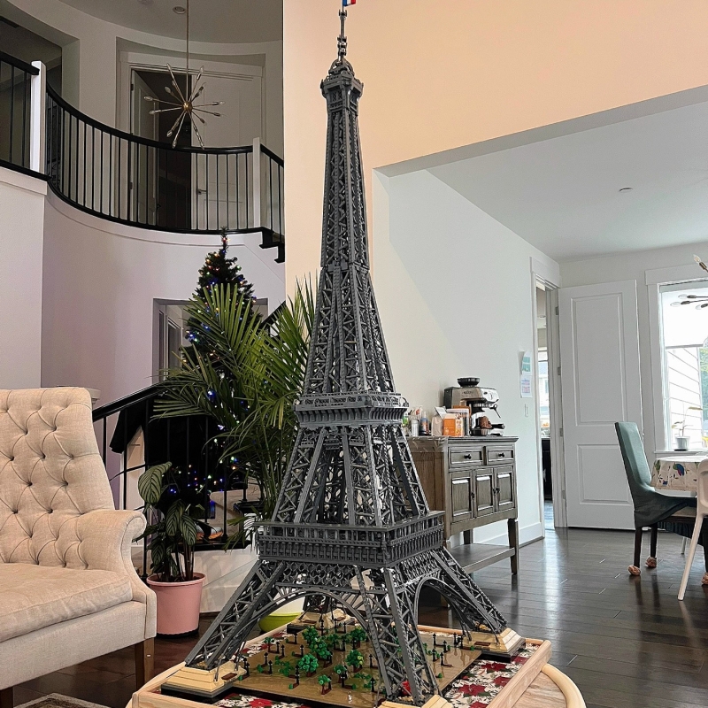 【清仓】巴黎铁塔积木玩具