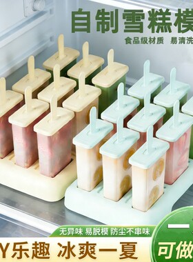 大号雪糕模具自制美味安全放心
