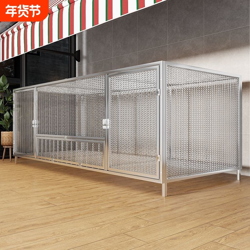 狗笼子大型犬中型犬狗笼带厕所家用室内外金毛拉布拉多笼宠物用品,宠物/宠物食品及用品,笼子,淘宝优惠券,粉丝福利购,淘宝优惠卷