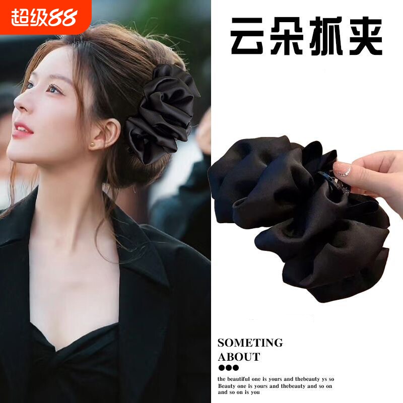 复古法式发夹简约风发饰图片