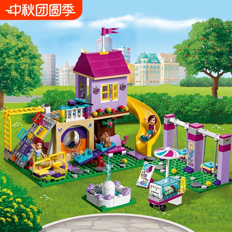 【爆款推荐】女孩城堡积木玩具