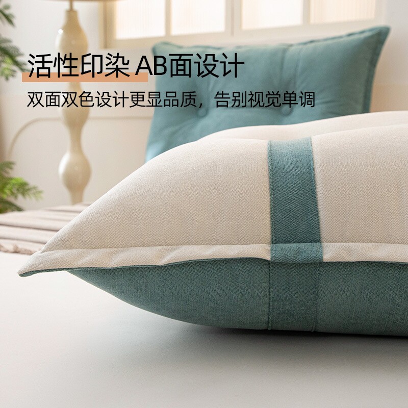 2025新款床头靠垫大靠背靠软包无床头防撞床上沙发护腰靠枕可拆洗