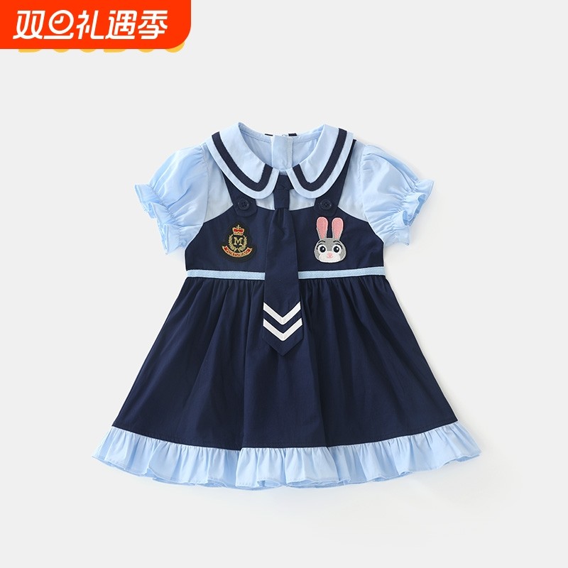 DUUDUU朱迪兔子警官连衣裙子夏季