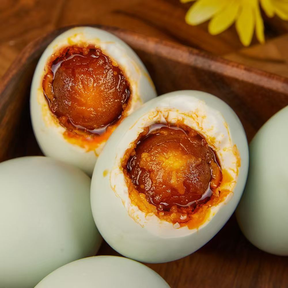 微山湖正宗咸鸭蛋起沙流油20枚咸鸭蛋独立包装新鲜即食10枚整箱