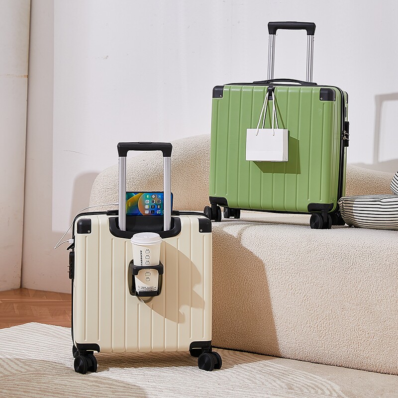 18寸小型登机箱新款女迷你旅行密码箱男20拉杆箱旅行箱化妆耐用