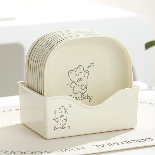 吐骨碟家用骨碟骨头碟放餐桌水果盘吐骨头盘小盘子垃圾盘食品级