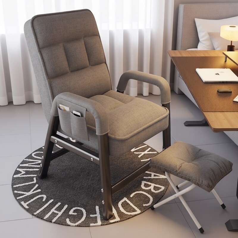 电脑椅家用懒人沙发靠背椅书桌椅电竞沙发椅办公宿舍久坐可躺座椅