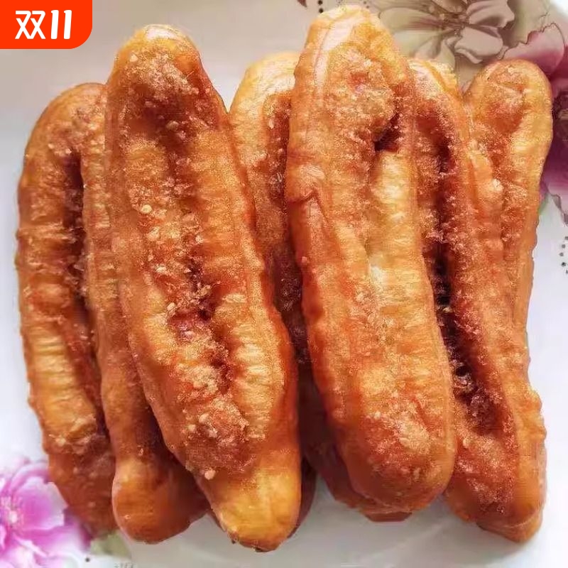 甜味小油条开袋即食8090后怀旧零食油炸食品一整箱经典童年零食