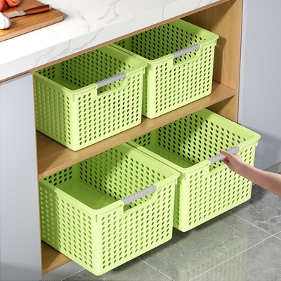 厨房收纳筐家用多功能塑料储物筐