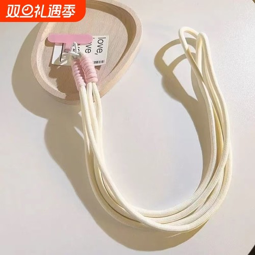 手机壳斜挎挂绳结实耐用长款背带编织绳斜挎挂肩挂脖手机链斜跨潮女便携防丢带夹片通用套钥匙扣包包挂件吊绳
