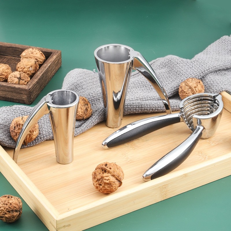 锌合金核桃夹子加厚多功能坚果钳山核桃钳核桃夹神器剥壳工具家用