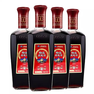 33度海南椰岛鹿龟酒500ml*2瓶/4瓶保健酒养身酒露酒酒水包邮瓶装