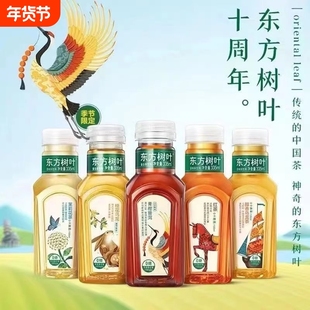 东方树叶茉莉花茶青柑普洱乌龙茶335ml500ml无糖茶饮料多规格可选