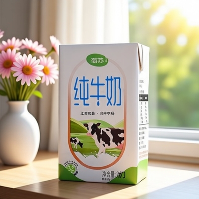 【江苏农垦】简苏3.2纯牛奶 250ml*20盒 奶香浓郁健康营养的奶
