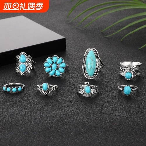 欧美新款波西米亚风复古猫头鹰