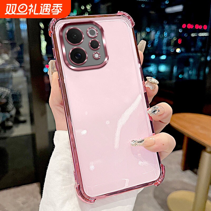 适用vivoS50手机壳S50ProMini气囊防摔透明mini硅胶保护套viv0全包镜头s50Promini超薄s50简约高级感男女外壳