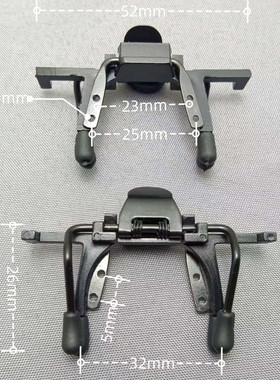 墨镜3D夹片近视偏光胶套驾驶小夹子挂架翻转通用型老花护目潮潮