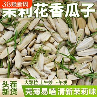 新货大颗粒茉莉花茶味瓜子茶香味葵花籽茉莉花葵瓜子年货零食炒货